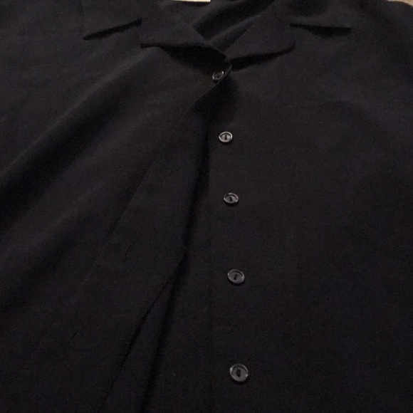 Liz Baker Women’s button down shirt sleeve 16P - Picture 3 of 4